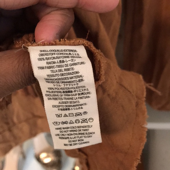 Free people long sleeve button up flowy top xs - Picture 4 of 6